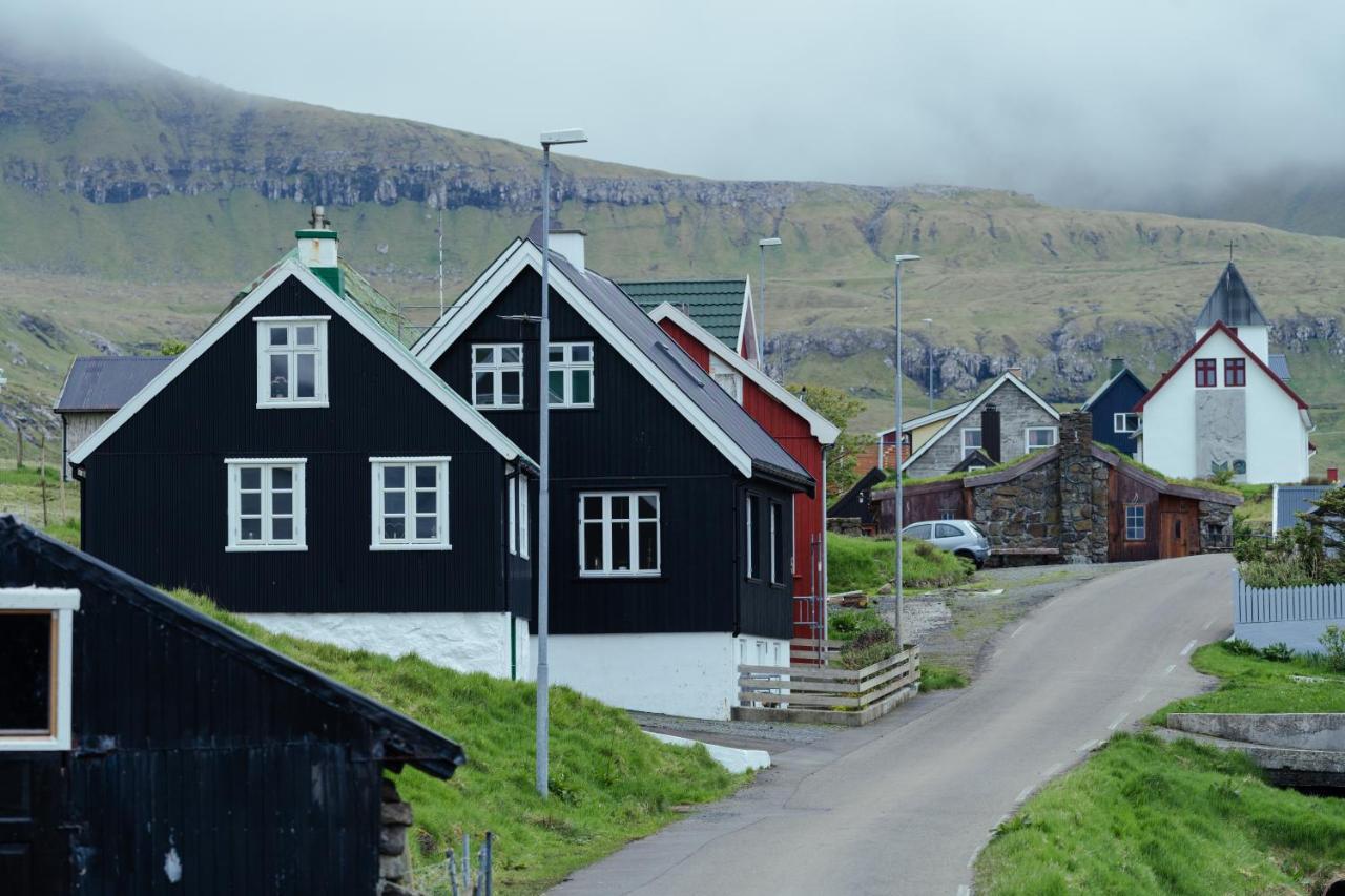 Hellurnar Authentic Faroese House / Unique Location / Nature מראה חיצוני תמונה